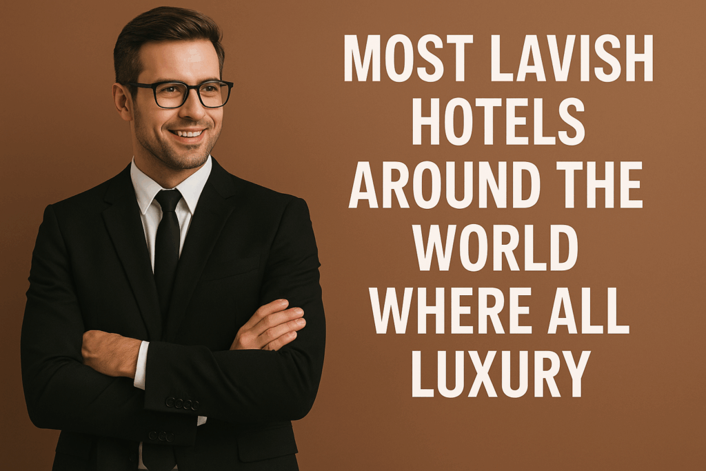 Most Lavish Hotels Around the World Where All Luxury